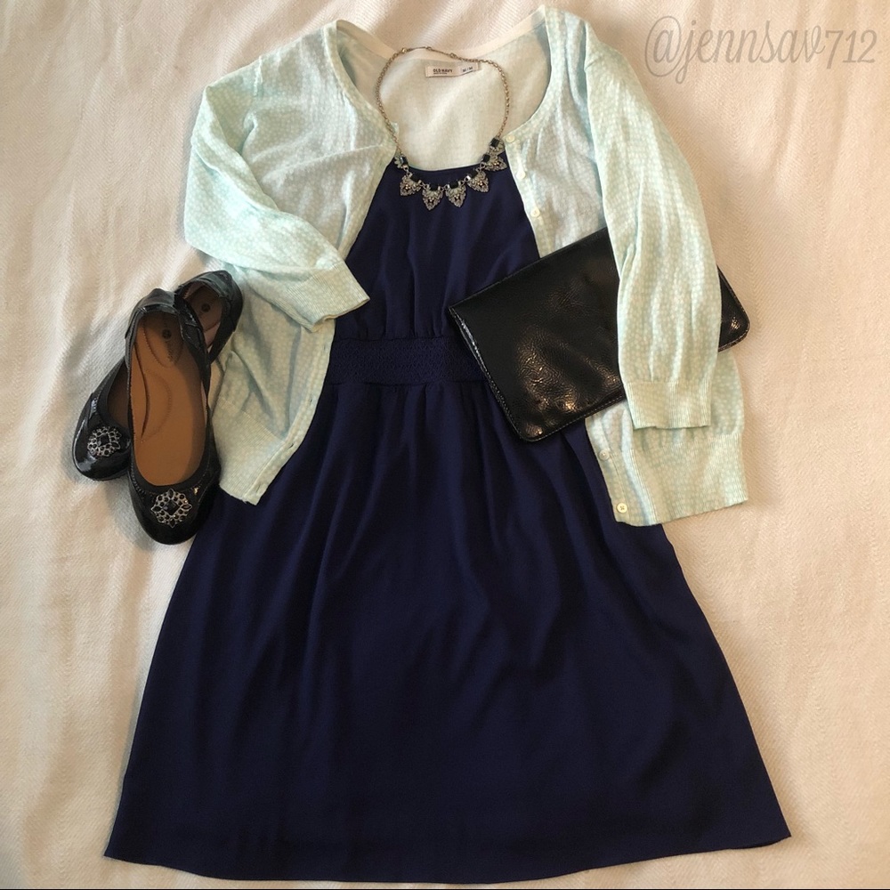 The Limited Indigo Dress
